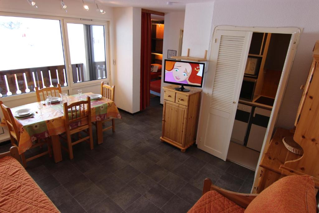 Kuchyň nebo kuchyňský kout v ubytování Olympic Appartements VTI