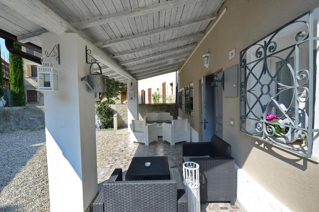 A seating area at Residenza al Castello