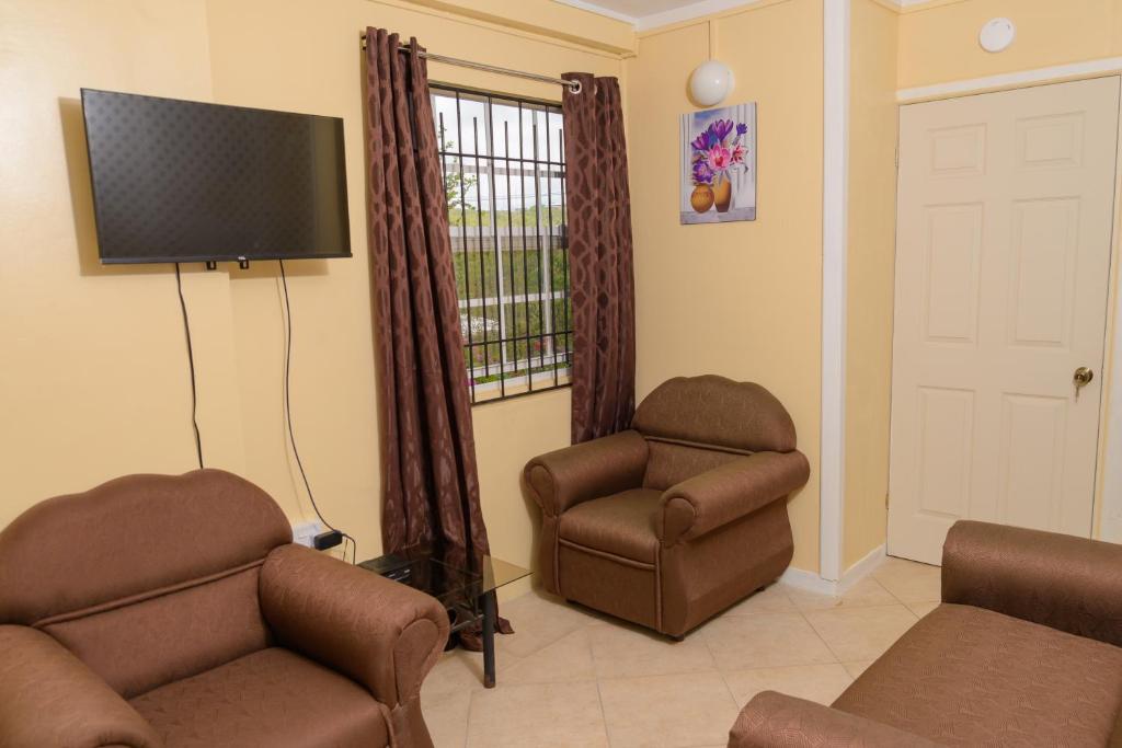 Posezení v ubytování Sephina Villa St Lucia Island Dream Holidays