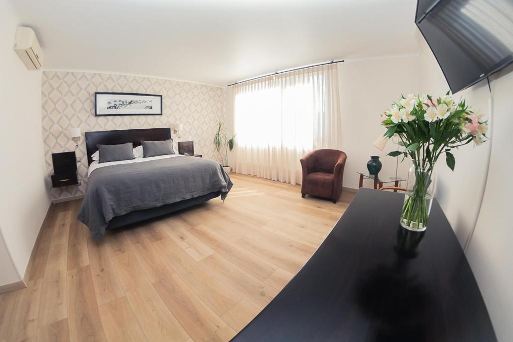 Postel nebo postele na pokoji v ubytování Hotel RP