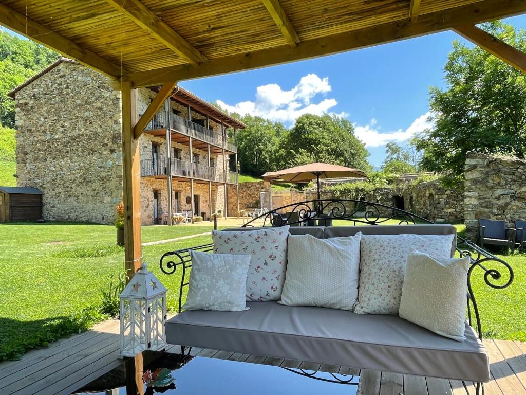 Zahrada ubytování La Casassa de Ribes