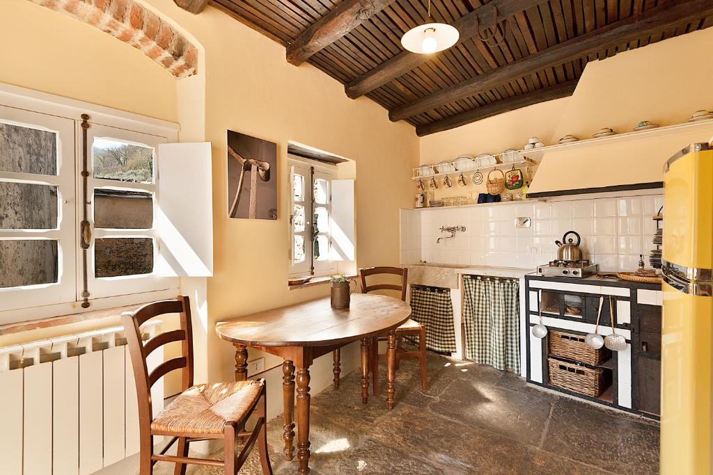 Kuchyň nebo kuchyňský kout v ubytování Corte Paganini Casa Vacanze
