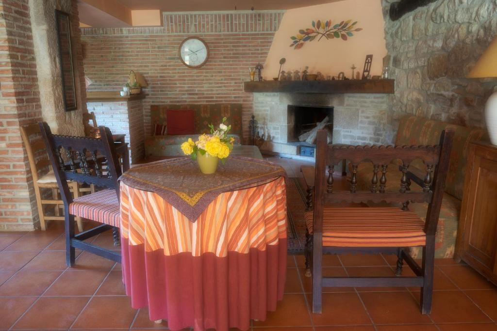 Posezení v ubytování Casa Lucia