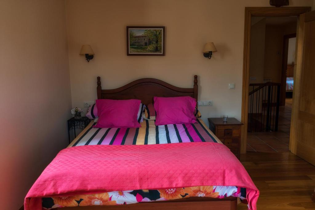 Postel nebo postele na pokoji v ubytování Casa Lucia