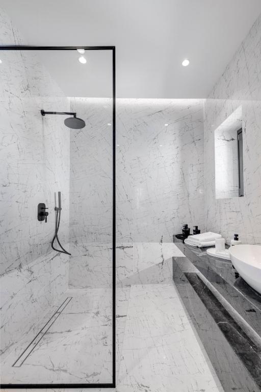 Kúpeľňa v ubytovaní Times Elegant Rooms