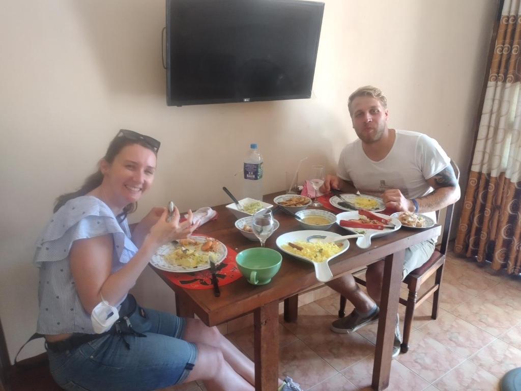 Jídlo v vily nebo okolí