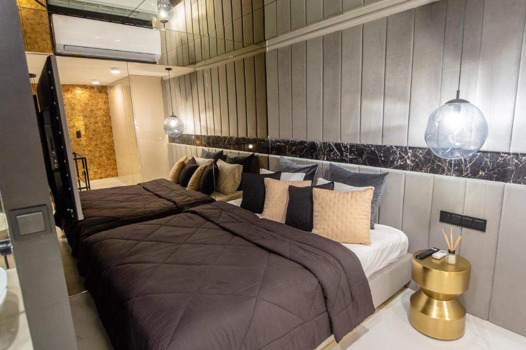 Posedenie v ubytovaní Super-Apartamenty VIP Jacuzzi II