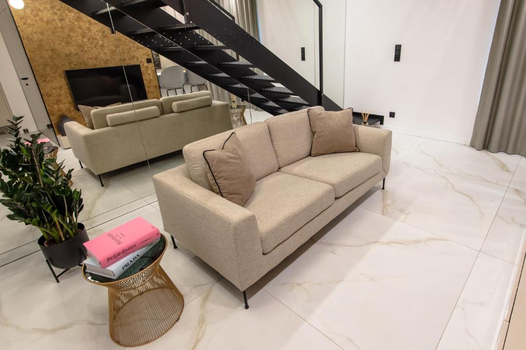 Posedenie v ubytovaní Super-Apartamenty VIP Jacuzzi II