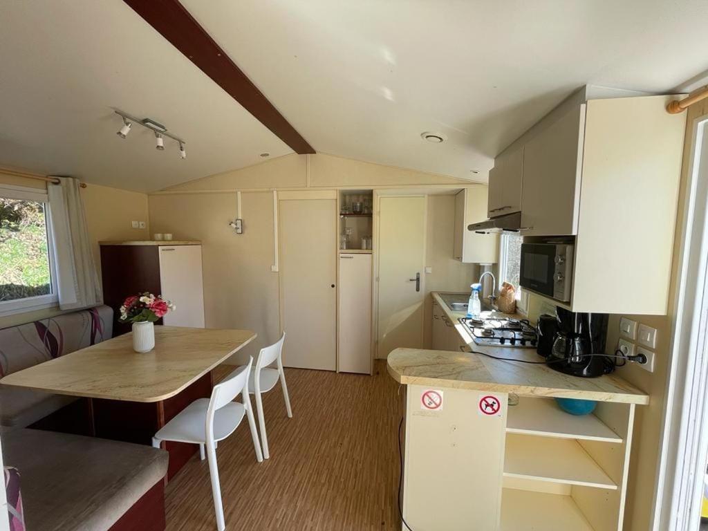 Kuchyň nebo kuchyňský kout v ubytování Chalet Arran