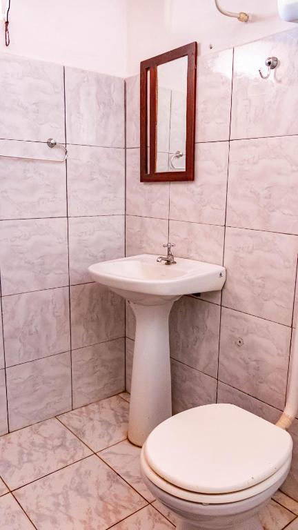 Vannituba majutusasutuses Residencial Los Pinos