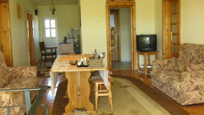 TV a/nebo společenská místnost v ubytování Lary Hostel