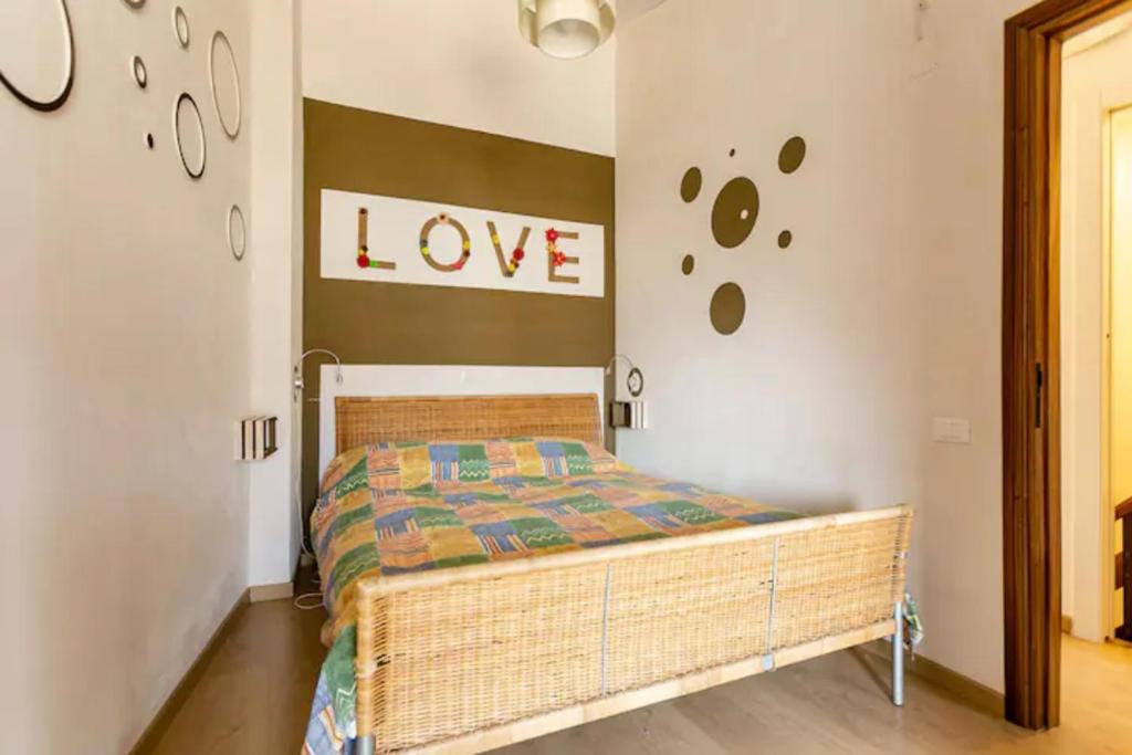 Posteľ alebo postele v izbe v ubytovaní CASA CON TERRAZZI - 6posti 2stanze 2bagni - LAKEHOLIDAY IT