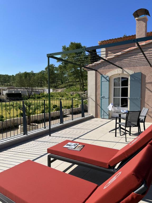 Domaine de Valmouriane - Junior Suite Con Vistas Al Jardín