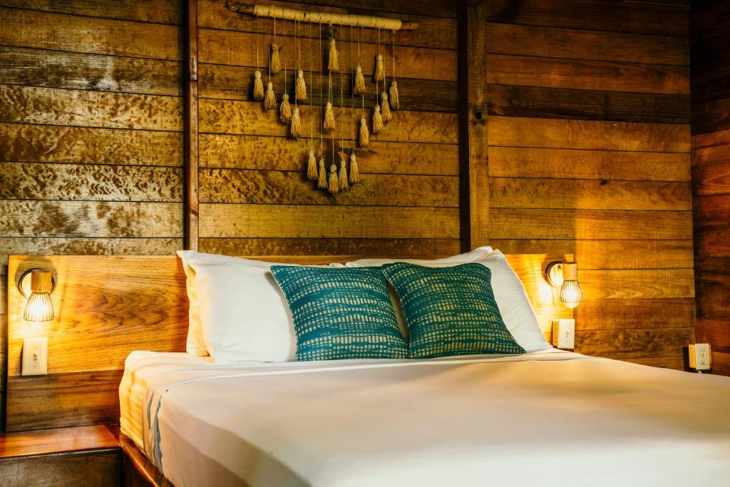 Ένα ή περισσότερα κρεβάτια σε δωμάτιο στο Palmar Beach Lodge