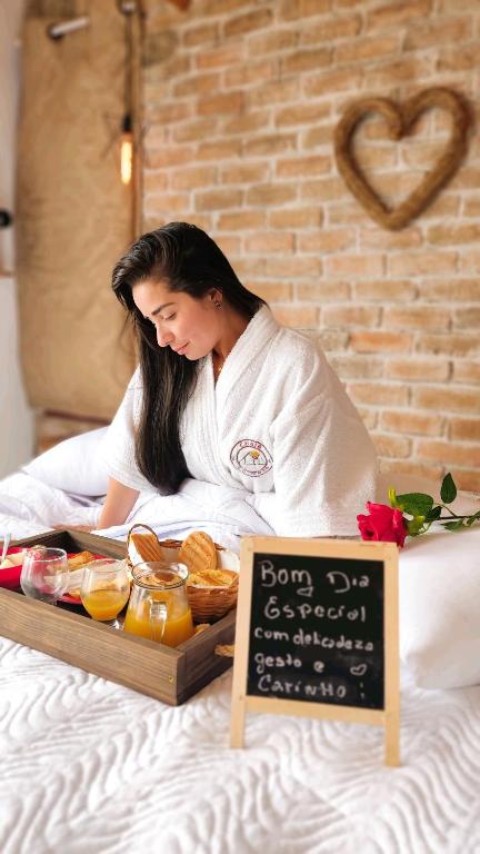 Hosté ubytování Chalé Formoso - Chalé Romântico com Hidromassagem