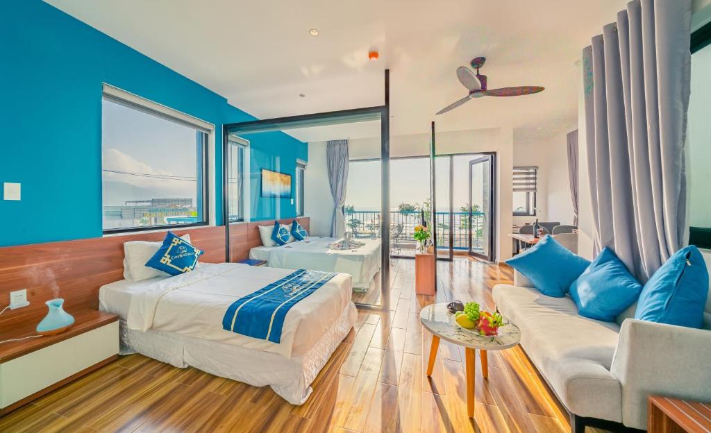 Cani Beach House - Family Room With Sea View