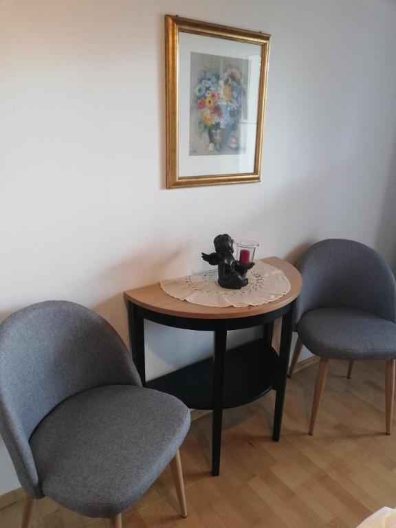 Posezení v ubytování Appartements Ferienwohnungen Alpenblick
