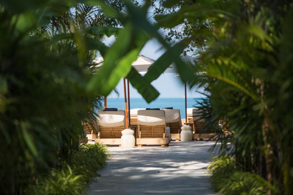 Naturlandschaft in der Nähe des Resorts