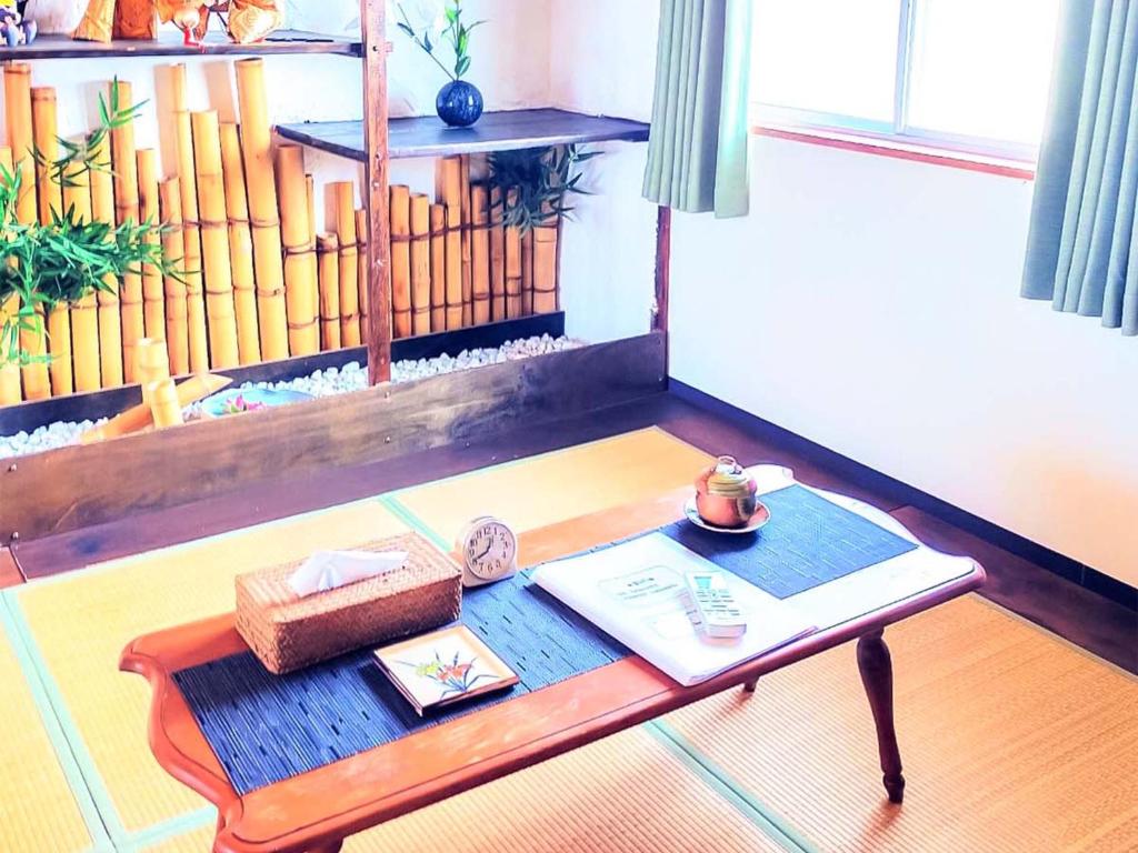 Posezení v ubytování Guest House Kominka Nagomi
