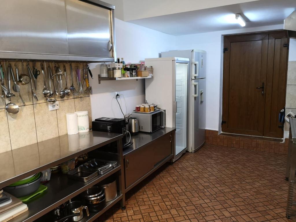 Kuchyň nebo kuchyňský kout v ubytování Casa BonDia