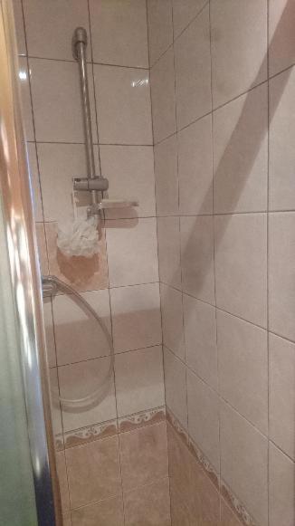 Koupelna v ubytování Chata s bazénem Bozkov