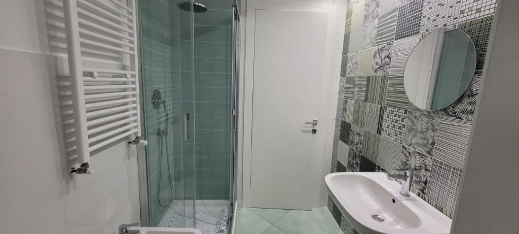 Koupelna v ubytování Scauri Inn