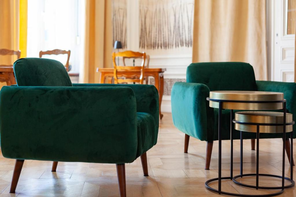 Posezení v ubytování Berti Hotel - Mulhouse Centre Gare