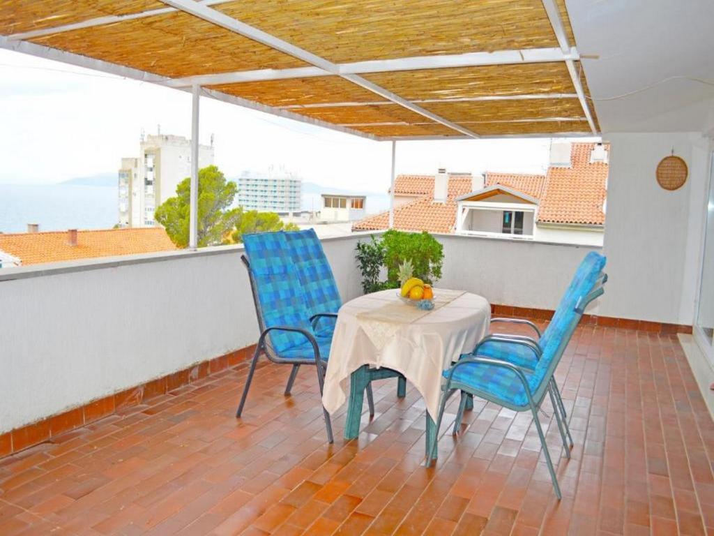 Balkón nebo terasa v ubytování VILLA apartmans KATE