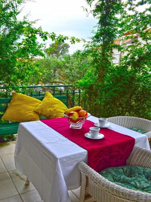 Balkón nebo terasa v ubytování VILLA apartmans KATE