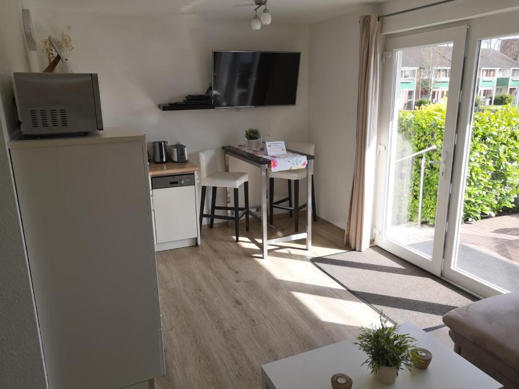 Kuchyň nebo kuchyňský kout v ubytování Haus Lackner