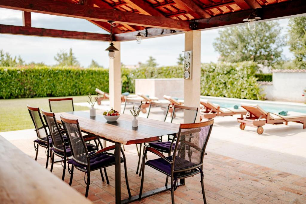 Balkon lub taras w obiekcie Villa Begonia