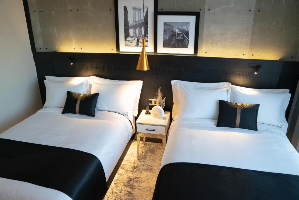 42 Hotel Williamsburgにあるベッド