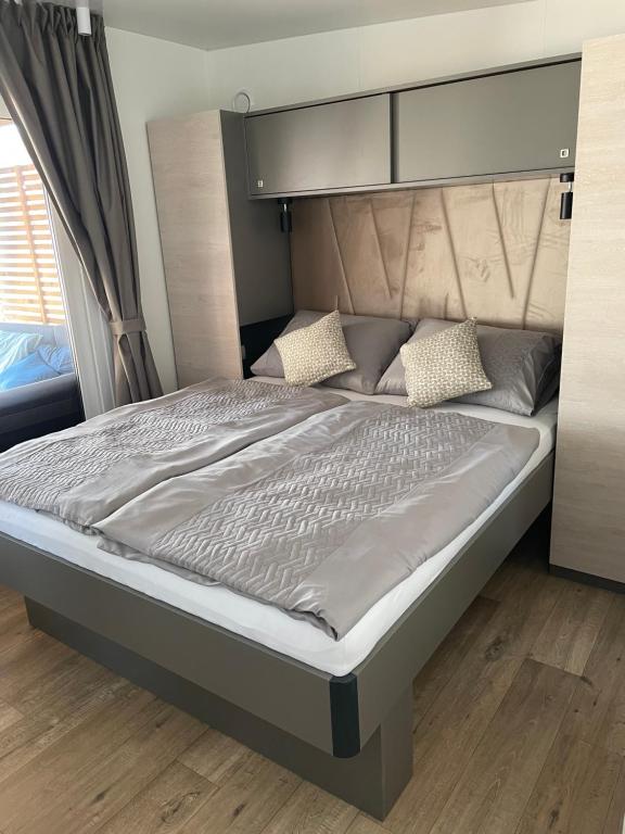 Postel nebo postele na pokoji v ubytování Mobile Home Jana