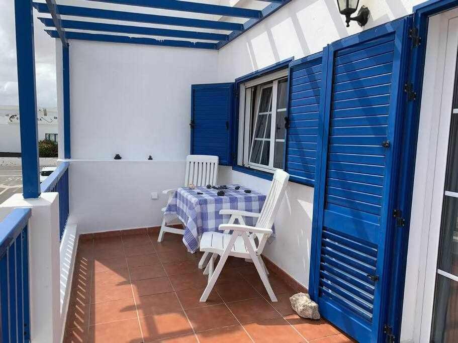 Balkón nebo terasa v ubytování BALTUR Famara Town