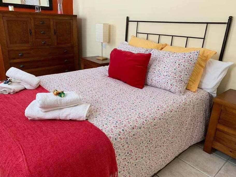 Postel nebo postele na pokoji v ubytování BALTUR Famara Town