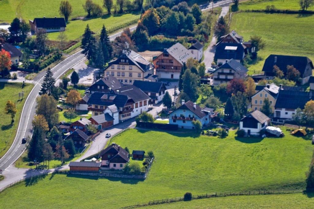 Letecký snímek ubytování Kasparbauer