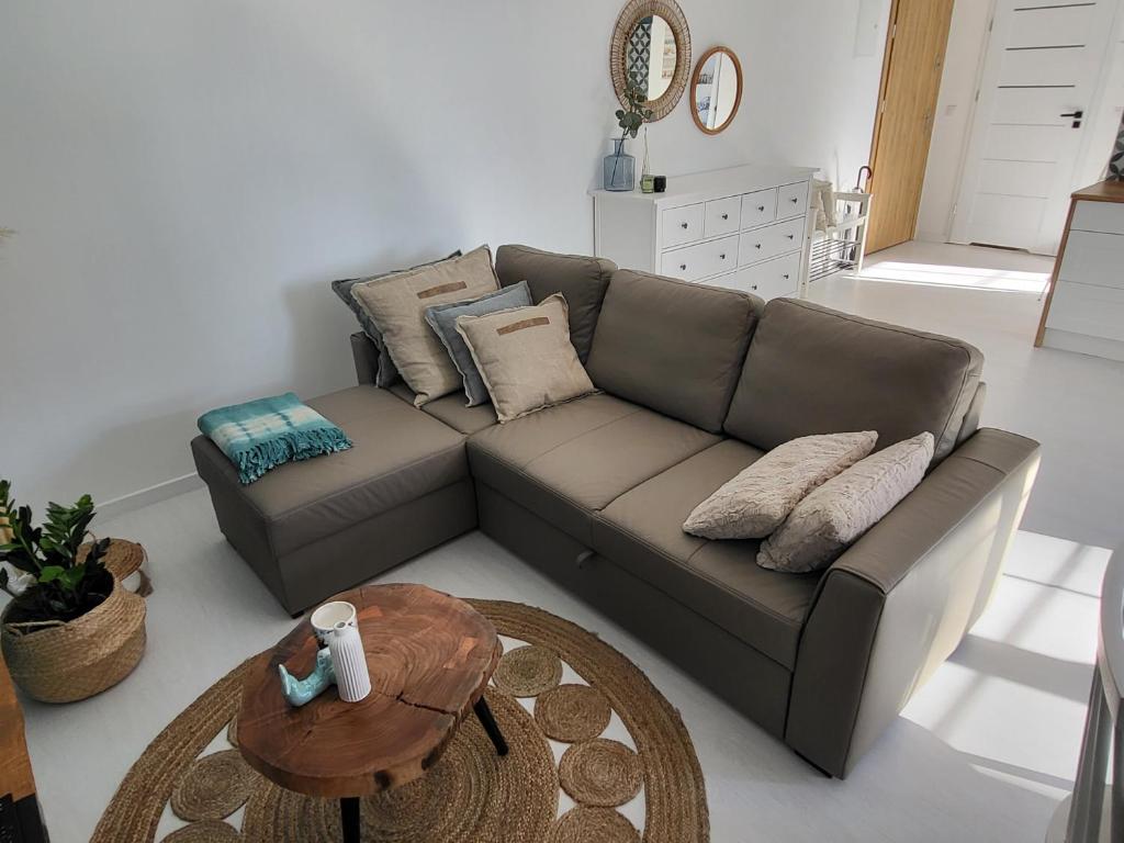 Część wypoczynkowa w obiekcie APARTAMENT przy jeziorze