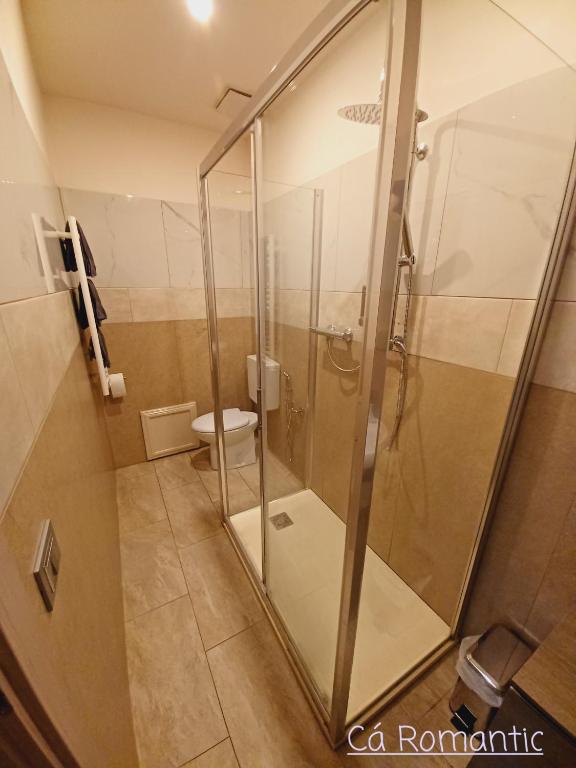Koupelna v ubytování Romantic Relax