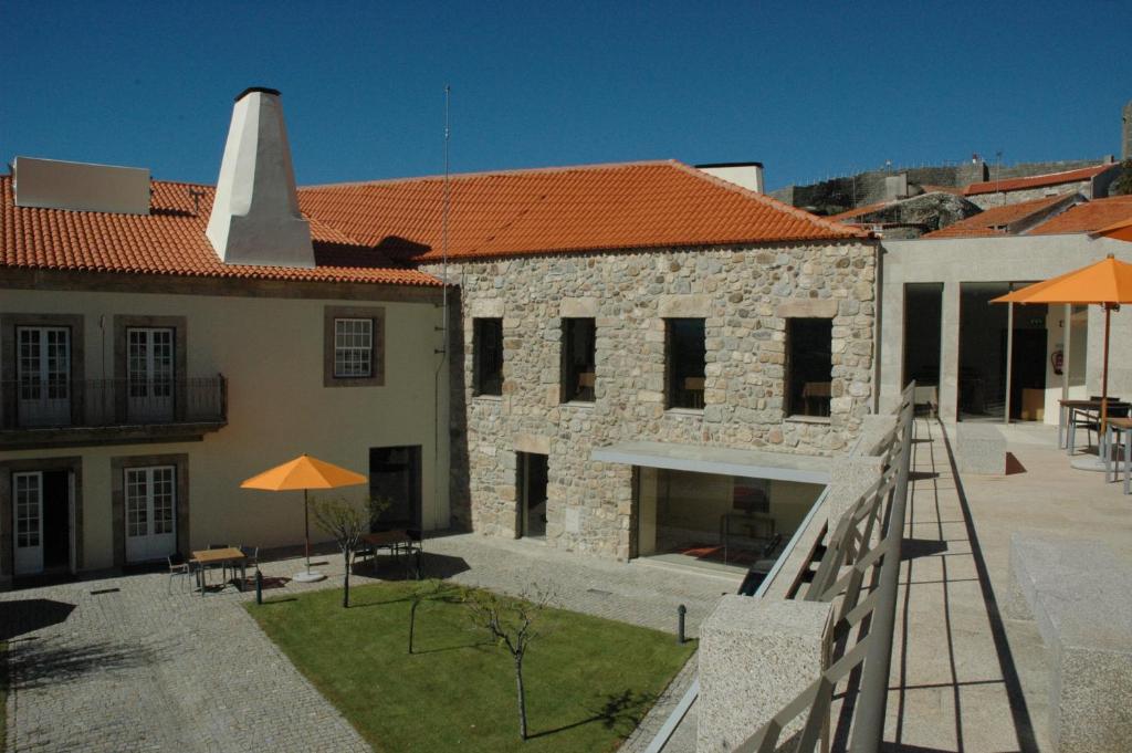 O edifcio onde o hotel est situado