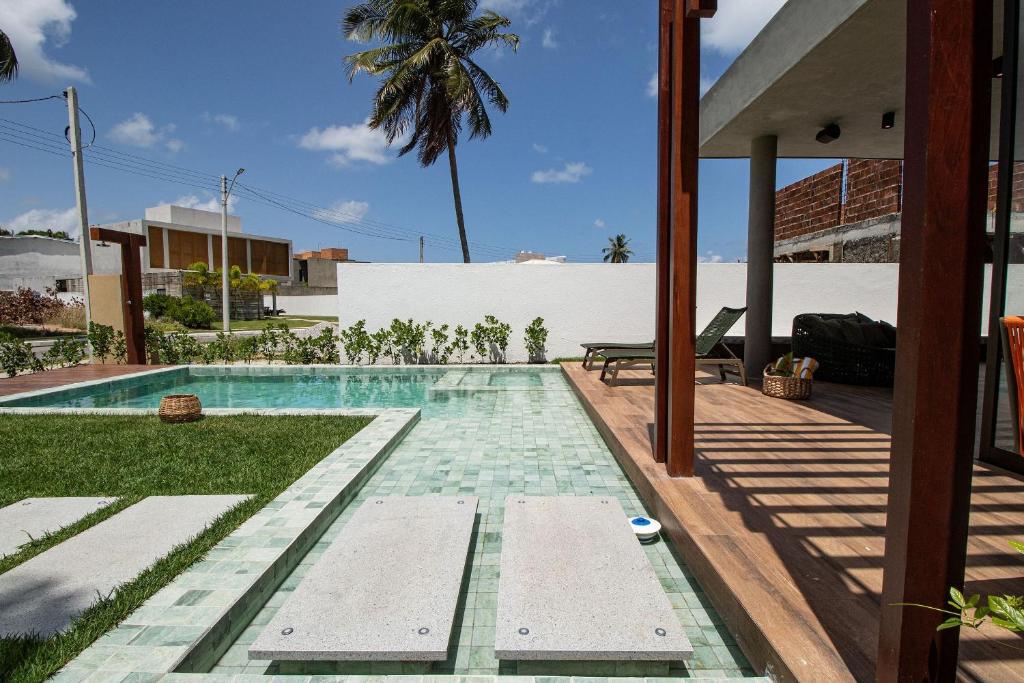 Onde Ficar em Barra de Camaragibe Casa Área Gourmet Temporada MME