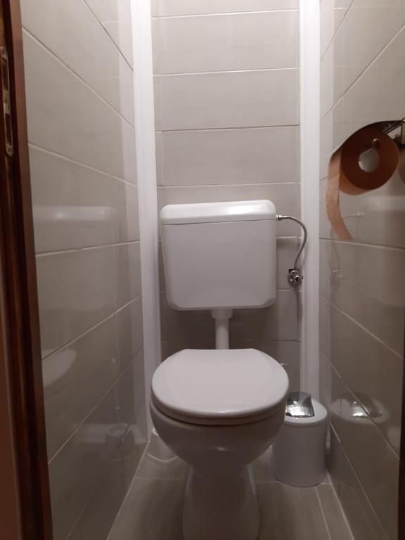 Koupelna v ubytování Egniss Apartman 2