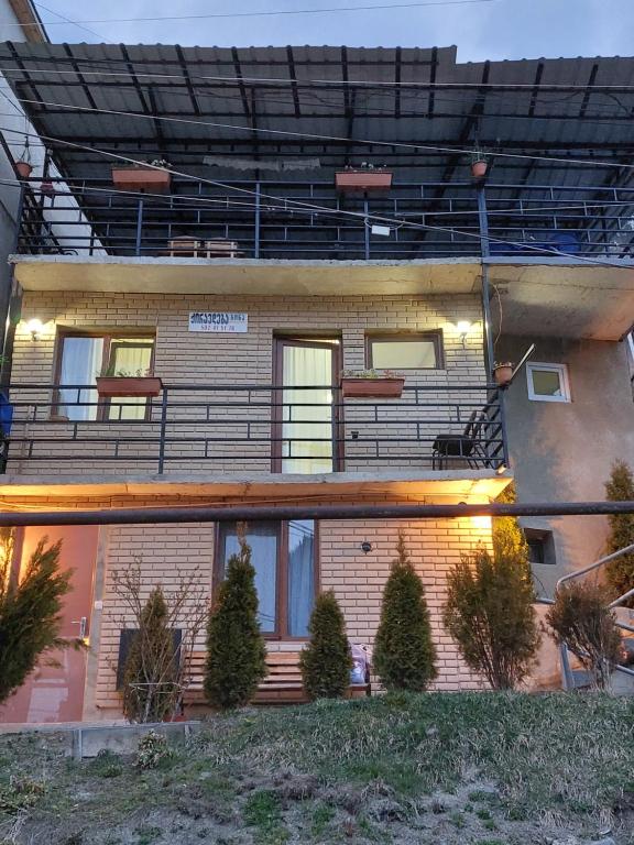 Balkón nebo terasa v ubytování Guesthouse Saba