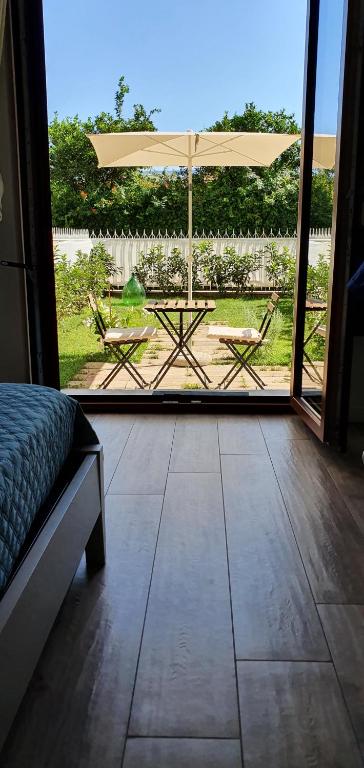 A garden outside Maison Ligea