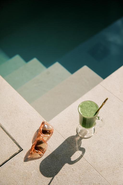 Bazén v ubytování Ecocirer Healthy Stay nebo v jeho okolí