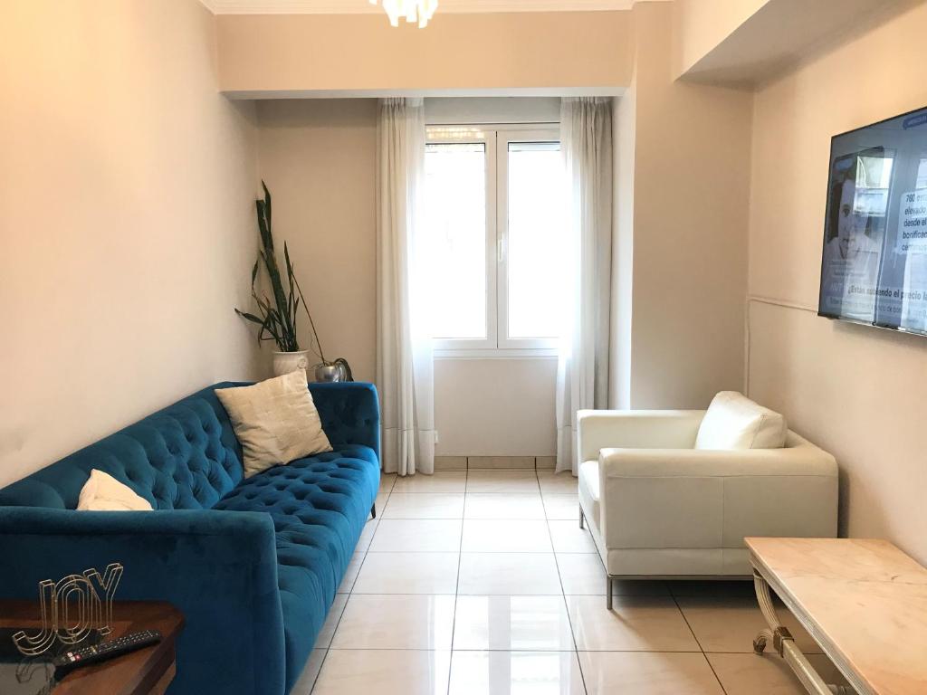 Posezení v ubytování Hostal La Mexicana