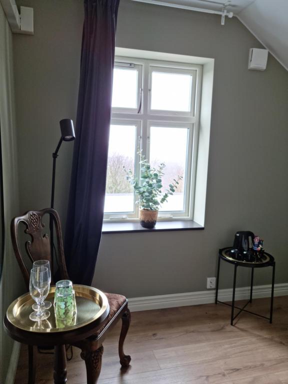 Posezení v ubytování Hotell Stavstensgården
