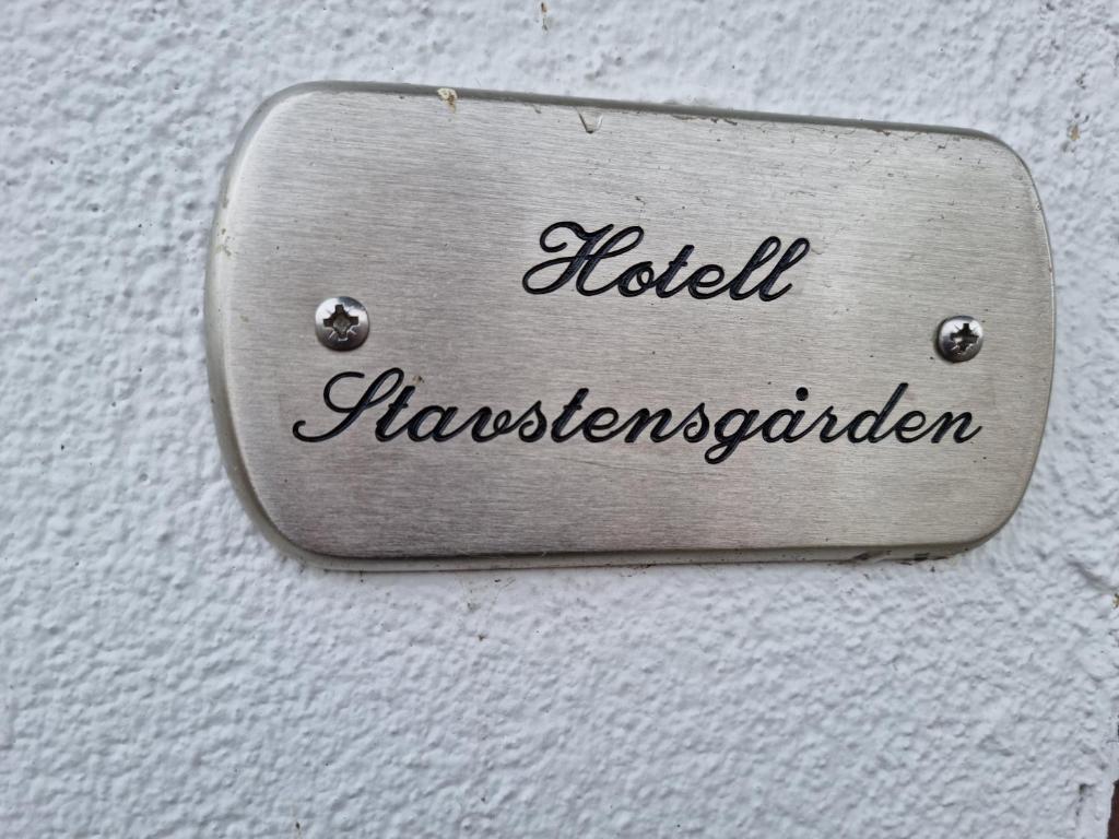 Certifikát, hodnocení, plakát nebo jiný dokument vystavený v ubytování Hotell Stavstensgården