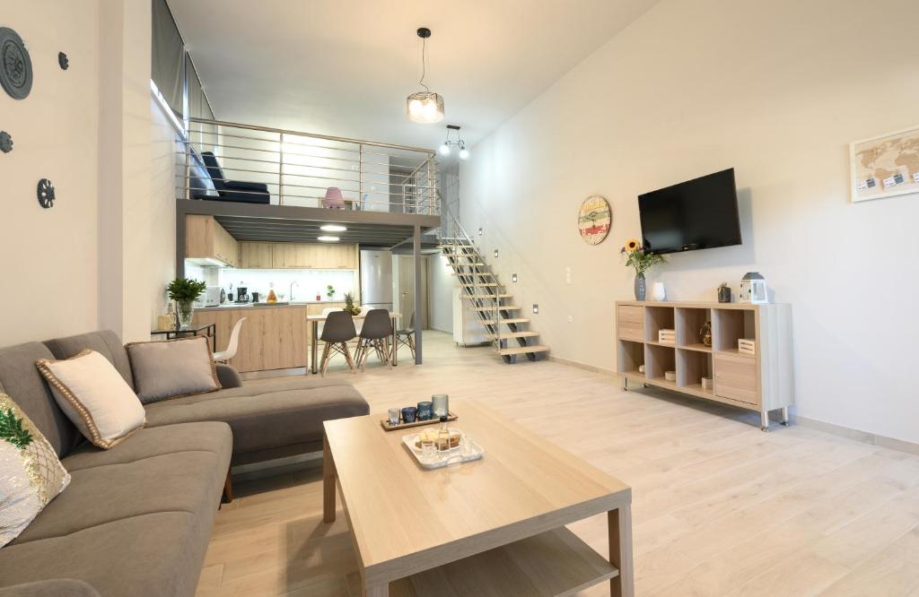 A television and/or entertainment centre at EA Lofthouse