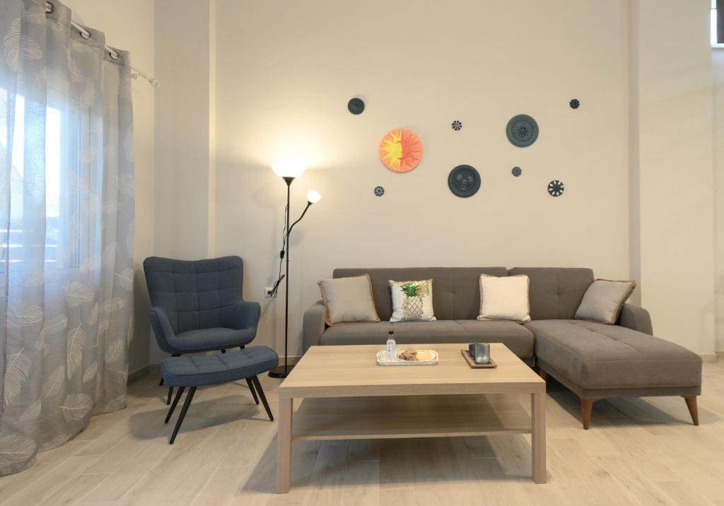 A seating area at EA Lofthouse