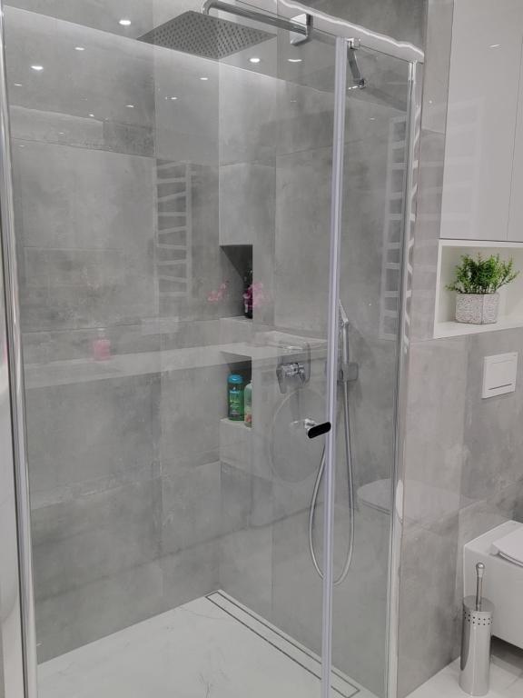 Kúpeľňa v ubytovaní Luksusowy apartament na Starym Miescie